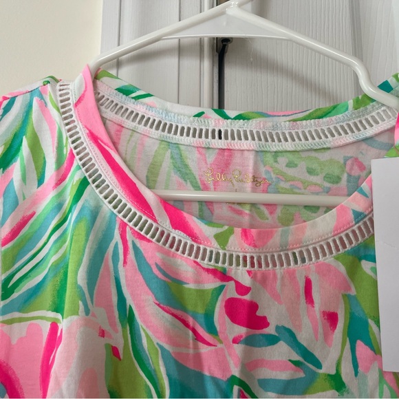 Lily Pulitzer Agee Dress, Croc My World, Size Large - Picture 7 of 8